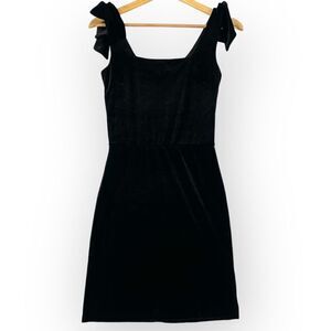 Aqua Black Mini Dress